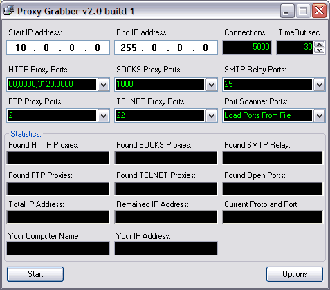 Proxy Grabber Screenshot